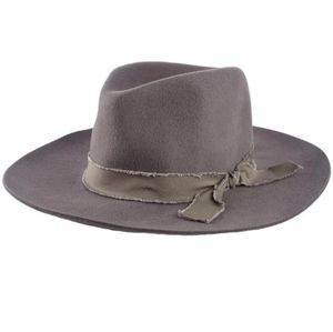 Wide brim fedora